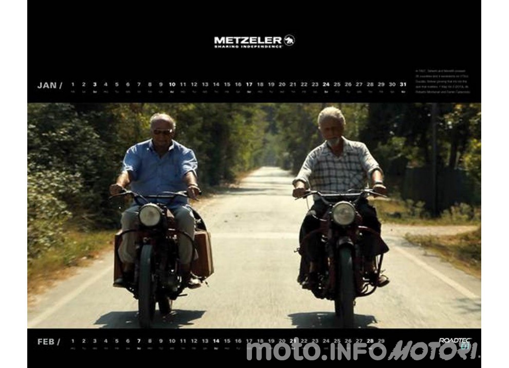 Metzeler, Take The Road è il Calendario 2016 - Foto 2 di 8