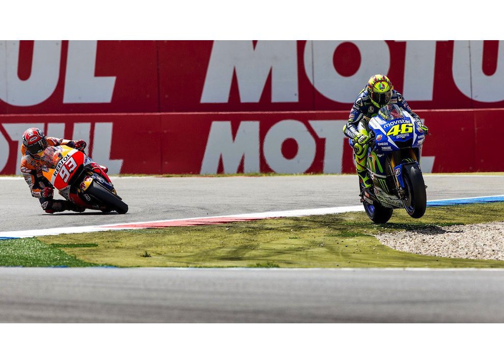 MotoGP Assen 2015: Valentino Rossi oggi come a Laguna Seca con Stoner