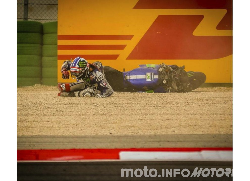 MotoGP, Jorge Lorenzo: Le cadute distruggono i deboli ma ispirano i forti - Foto 1 di 6