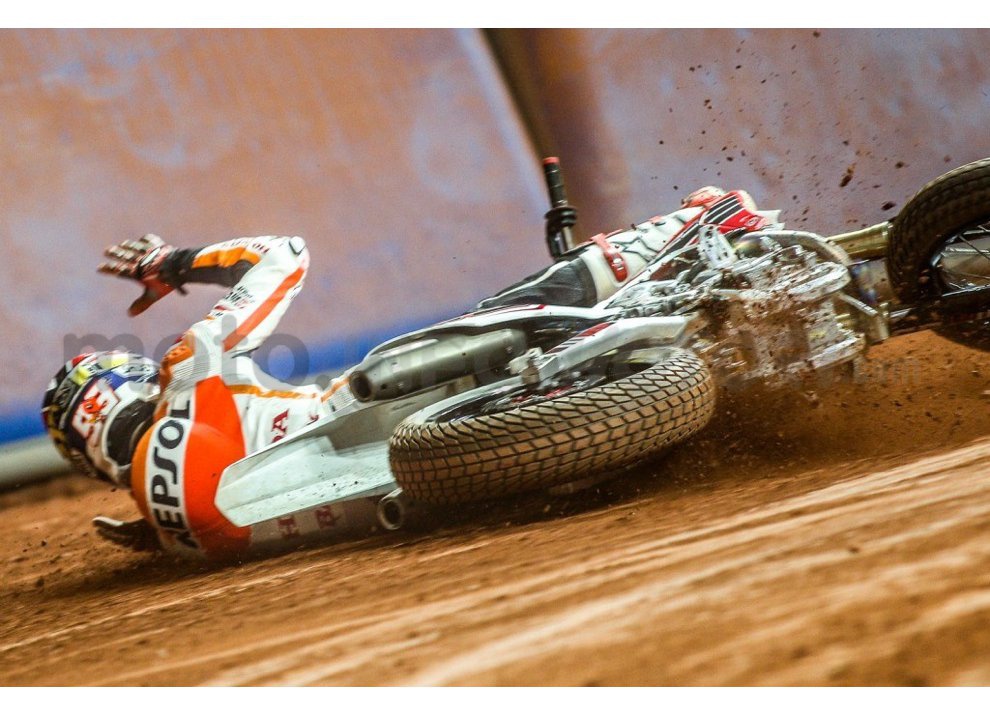 MotoGP: Marc Marquez si rompe un dito in allenamento, Jerez in forse