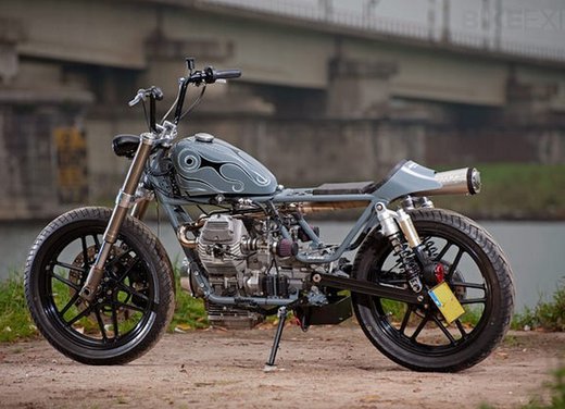 Moto Guzzi V50 Monza in versione custom giapponese