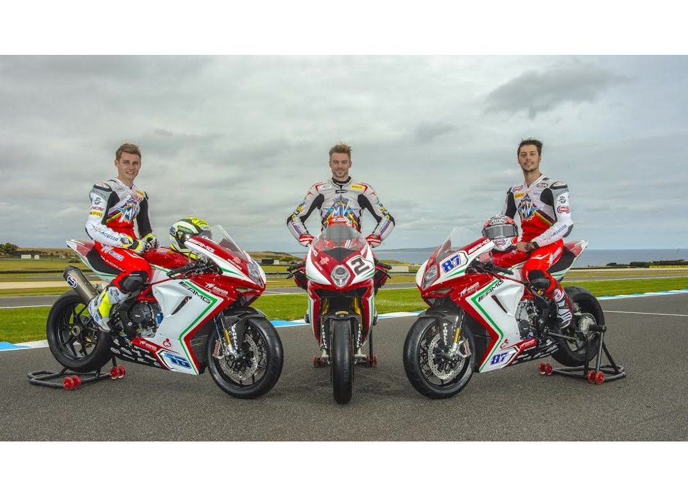 MV Agusta presenta il team RC per WSBK e WSS