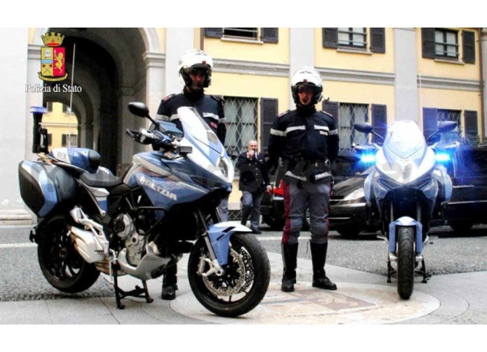 MV Agusta Turismo Veloce alla Polizia di Stato per Expo 2015