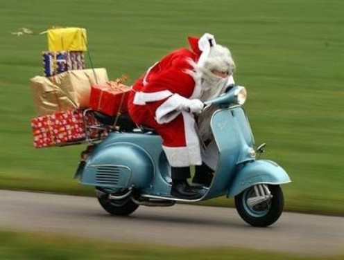 Natale in moto