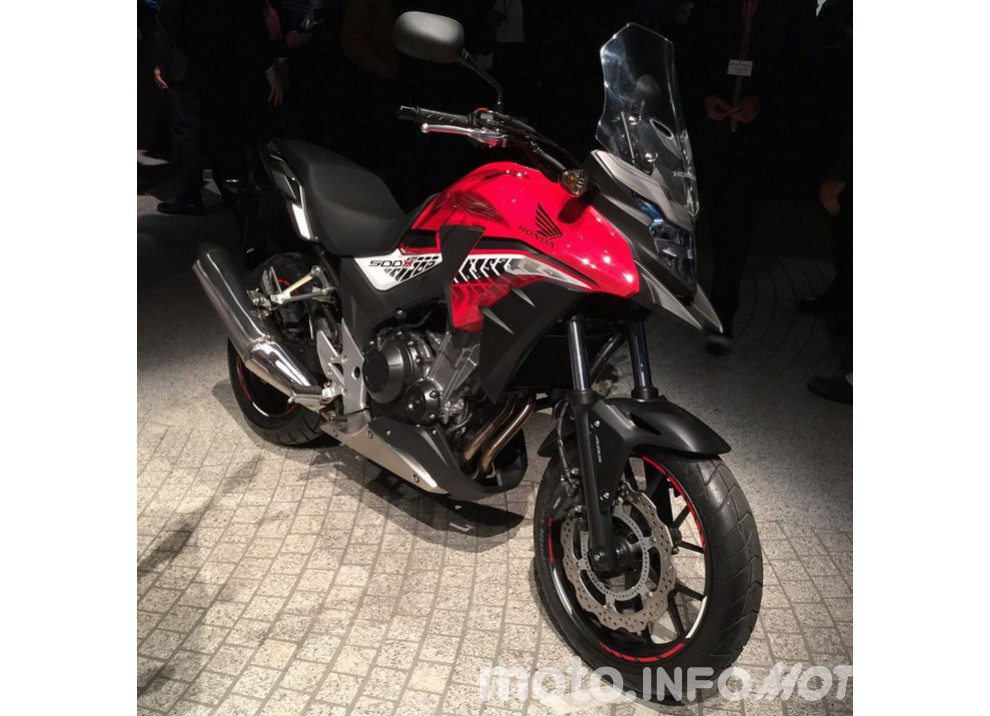Nuova Honda CB500X 2016: con la patente A2 si và ovunque