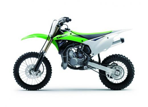 Nuova Kawasaki KX85, nuovo design e maggiori prestazioni per i futuri campioni di cross