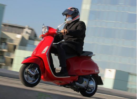 Nuova Vespa Primavera prova su strada a Barcellona