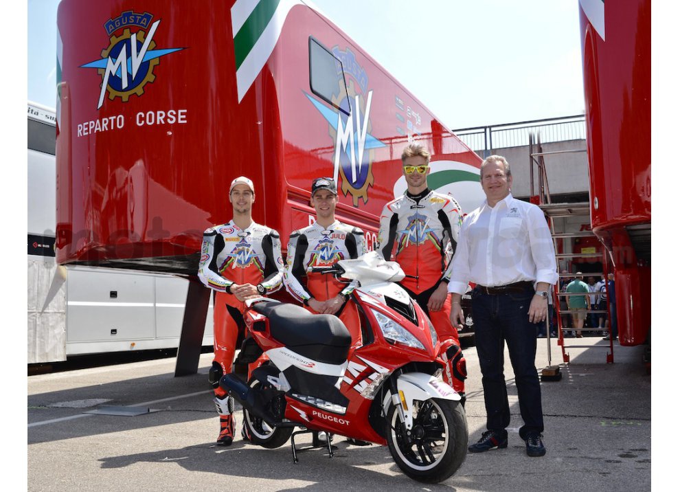 Peugeot Scooters è partner di MV Agusta in Superbike