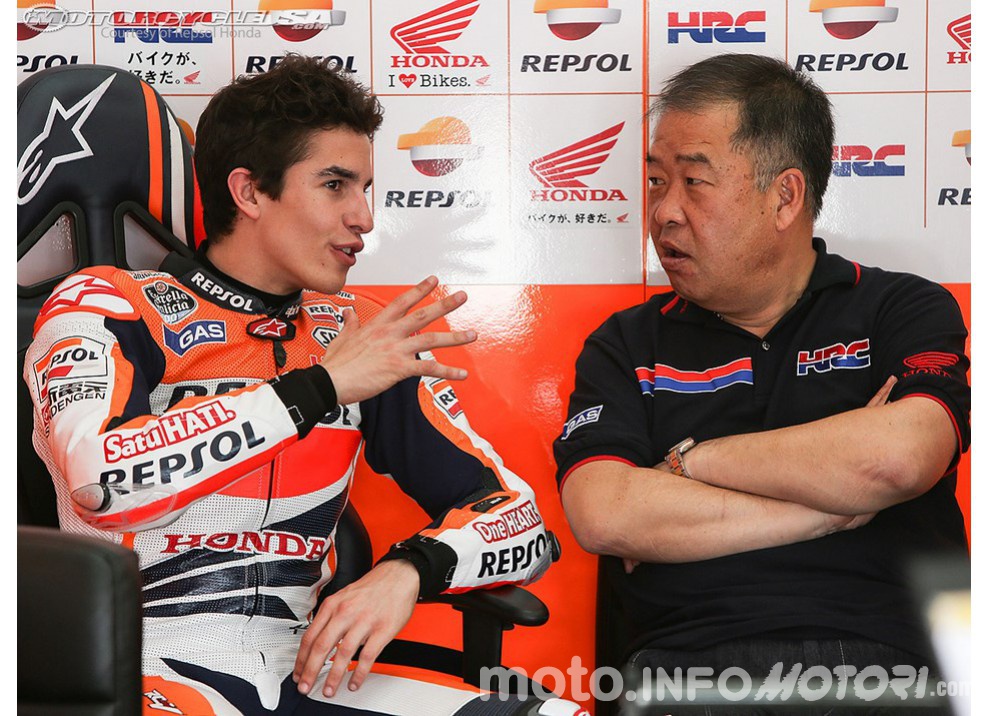 Shuhei Nakamoto, Honda HRC: Marc è caduto per il calcio di Rossi al freno