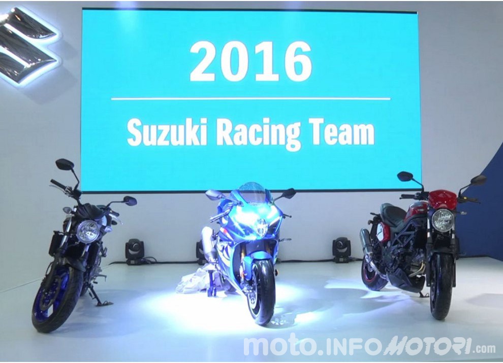 Suzuki ad EICMA 2015: in diretta dalla World Première di Milano - Foto 8 di 20
