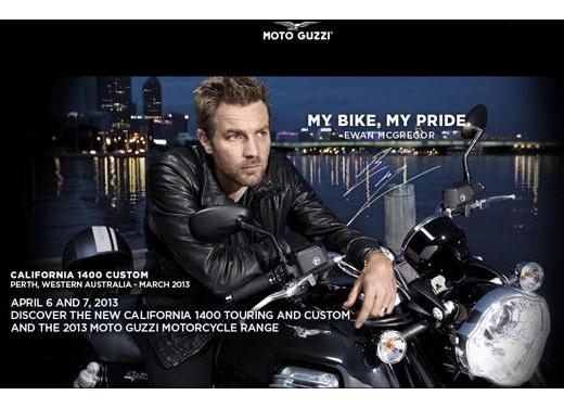 Ewan McGregor testimonial della nuova Moto Guzzi California 1400