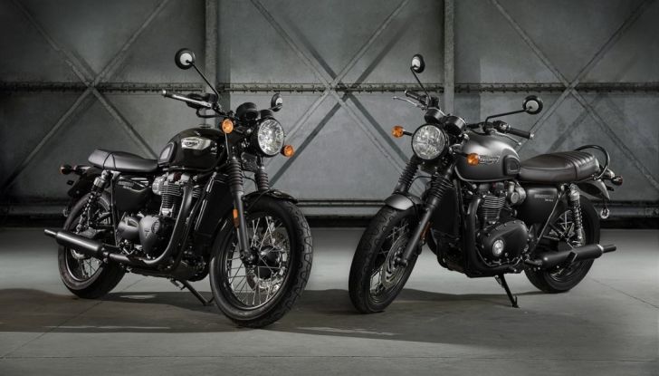 Triumph Bonneville T100 e T100 Black 2017 - Foto 9 di 11