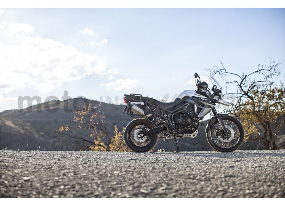 Triumph Tiger 800 XCA, la tigre viaggia ancora più in alto - Foto 2 di 2