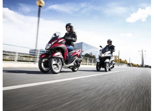 Yamaha Tricity, lo scooter tre ruote Yamaha arriva in estate