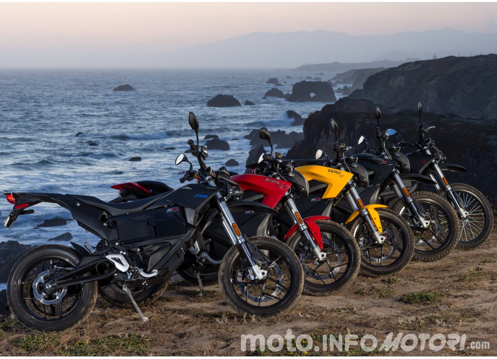 Zero Motorcycles, gamma 2016: le elettriche migliorano in prezzo ed autonomia