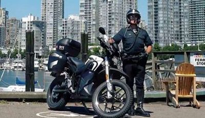 ﻿Zero Motorcyles per la polizia di Vancouver