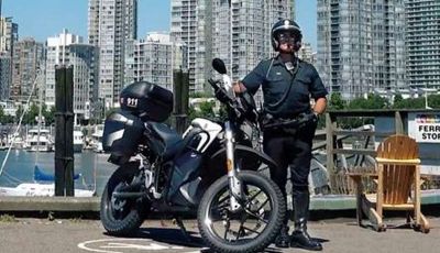Zero Motorcyles per la polizia di Vancouver