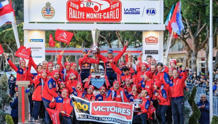 WRC Monte Carlo 2019: le dichiarazioni del team Citroën a fine gara - Foto  di 