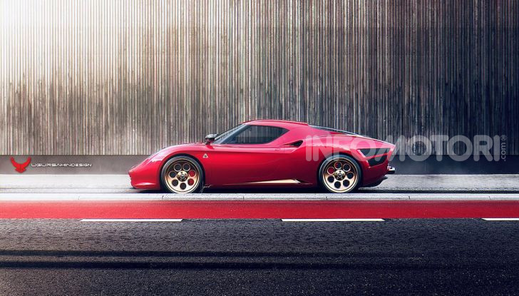 Alfa Romeo Nivola 2019: il ritorno della 33 Stradale secondo Ugur Sahin - Foto 4 di 14