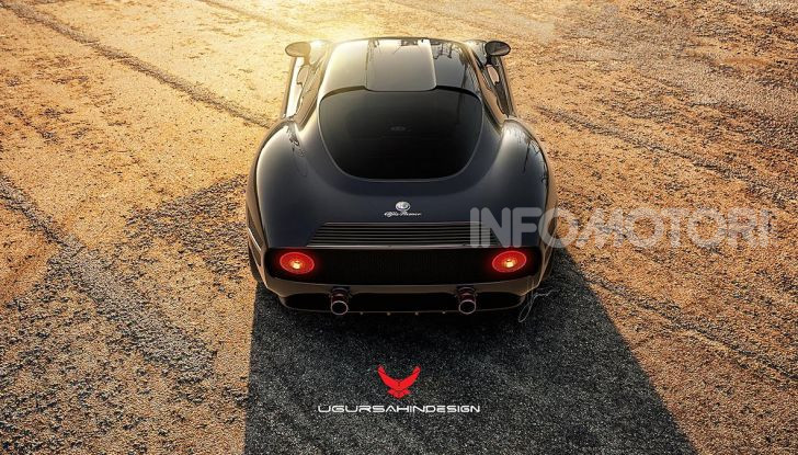 Alfa Romeo Nivola 2019: il ritorno della 33 Stradale secondo Ugur Sahin - Foto 9 di 14