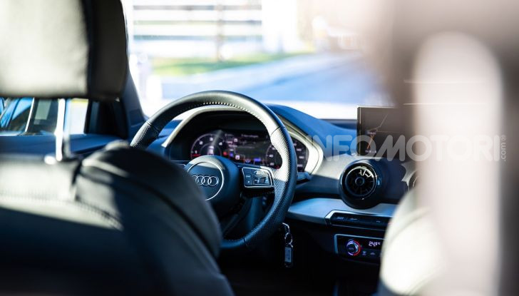 Audi Q2 1.6 TDI S Tronic Sport: prova su strada del crossover premium - Foto 34 di 42