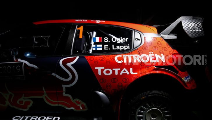 WRC: al via la stagione 2019 del Citroën Total World Rally Team - Foto 4 di 5