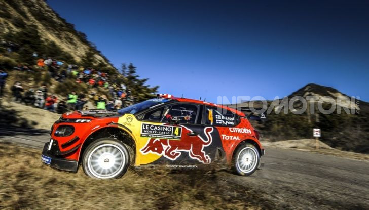 WRC Monte Carlo 2019 – Giorno 1: Ogier al comando con la Citroën C3 WRC - Foto 3 di 6