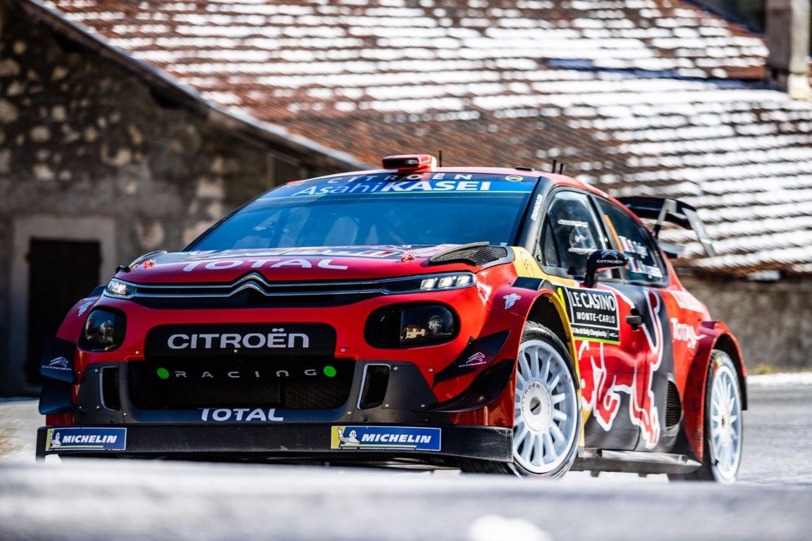 WRC Citroën ibrida World Rally Team Sébastien Ogier 2019