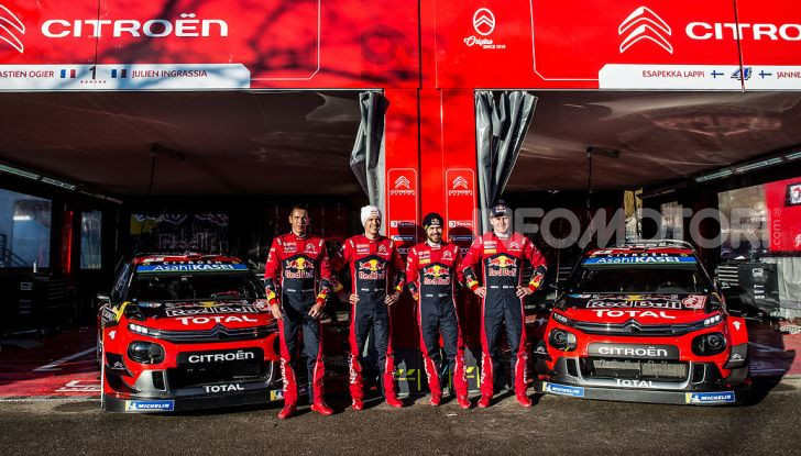 WRC Monte Carlo 2019 – presentazione: le dichiarazioni del team Citroën - Foto 2 di 4