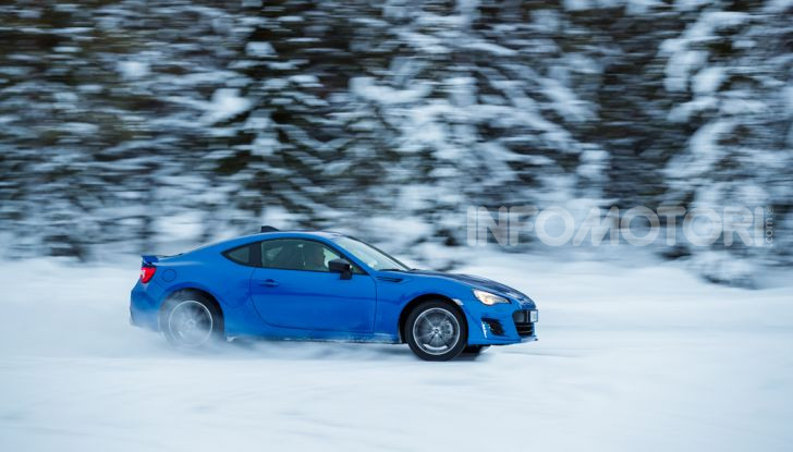 Gamma Subaru provata su strada e neve in Finlandia - Foto 9 di 28