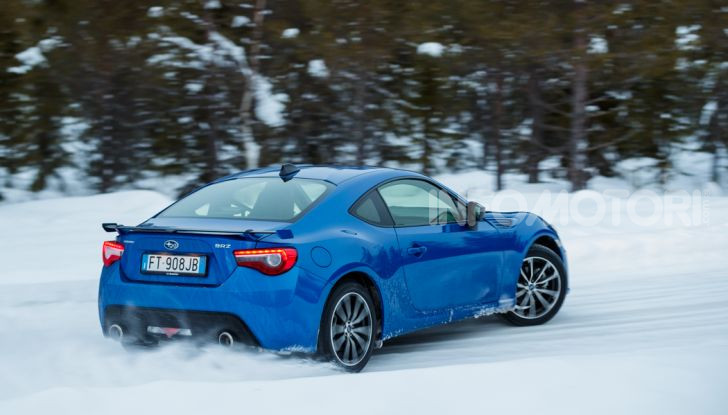 Gamma Subaru provata su strada e neve in Finlandia - Foto 11 di 28