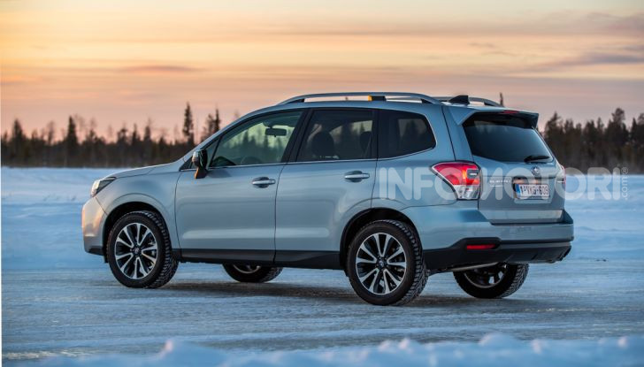 Gamma Subaru provata su strada e neve in Finlandia - Foto 13 di 28