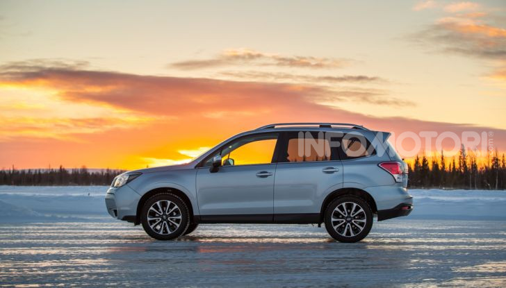 Gamma Subaru provata su strada e neve in Finlandia - Foto 14 di 28