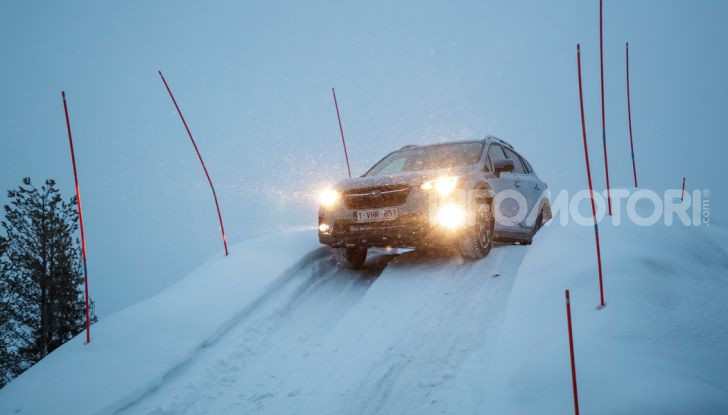 Gamma Subaru provata su strada e neve in Finlandia - Foto 25 di 28