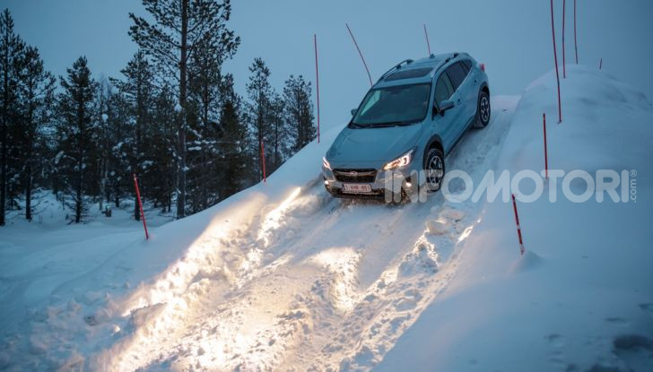 Gamma Subaru provata su strada e neve in Finlandia - Foto 27 di 28