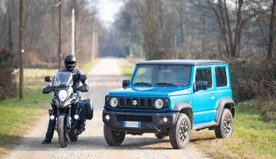 Suzuki Jimny VS V-Strom 1000 XT: il DNA dell’avventura