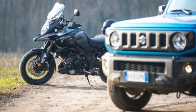 Suzuki Jimny VS V-Strom 1000 XT: il DNA dell’avventura