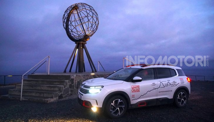 White Cruise: da Milano a Capo nord con la nuova Citroen C5 Aircross 71° N - Foto 16 di 43