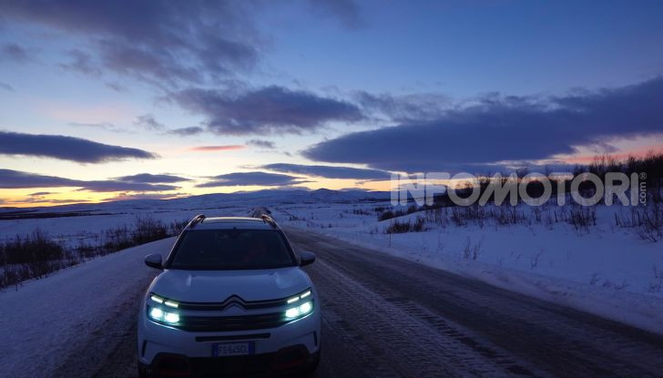 White Cruise: da Milano a Capo nord con la nuova Citroen C5 Aircross 71° N - Foto 32 di 43