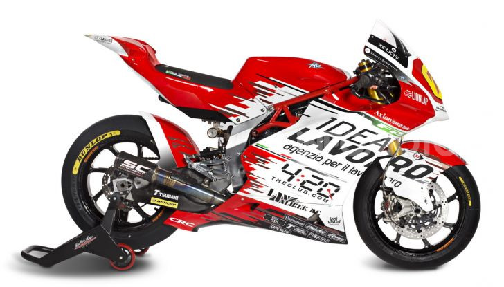 MV Agusta pronta all’esame Moto2. In sella Dominique Aegerter e Stefano Manzi - Foto 8 di 16