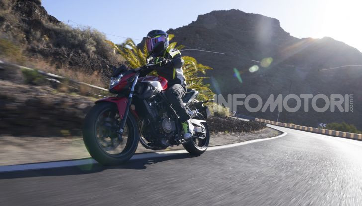 Prova Honda CBR500R e CB500F 2019: caratteristiche, opinioni e prezzi - Foto 84 di 123