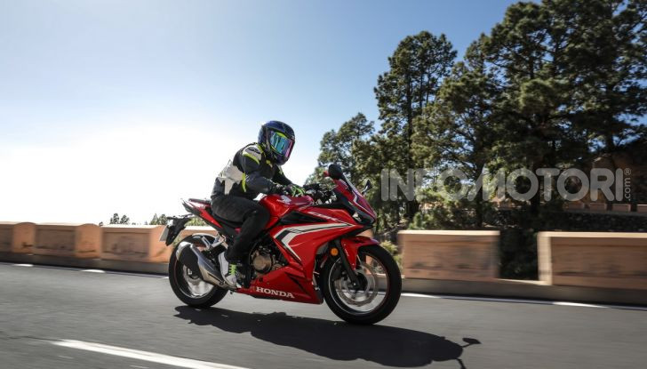 Prova Honda CBR500R e CB500F 2019: caratteristiche, opinioni e prezzi - Foto 107 di 123