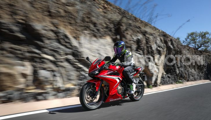 Prova Honda CBR500R e CB500F 2019: caratteristiche, opinioni e prezzi - Foto 111 di 123