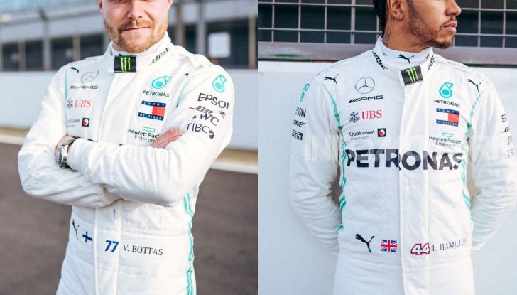 F1 2019: svelata la nuova Mercedes W10 - Foto 11 di 12