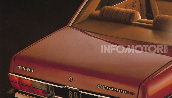 1979: Peugeot presenta la 604 D turbo, la prima turbodiesel venduta in Europa - Foto 1 di 4