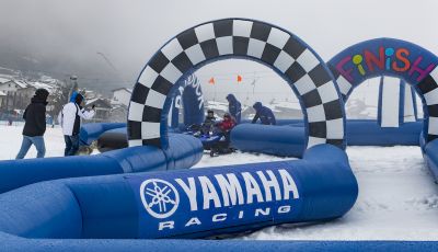 Bambini in sella: lo Snow Kids Yamaha con SRX 125