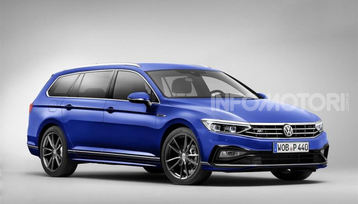 Volkswagen Passat: la 9° generazione del 2023 sarà solo station wagon - Foto 7 di 41