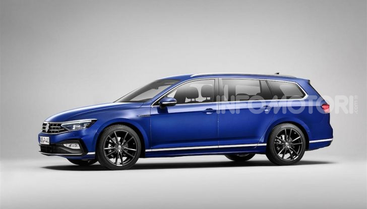 Volkswagen Passat: la 9° generazione del 2023 sarà solo station wagon - Foto 8 di 41