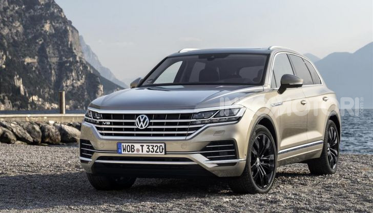 Volkswagen Touareg 2019, il V8 TDI da 421CV per il top di gamma - Foto 1 di 2