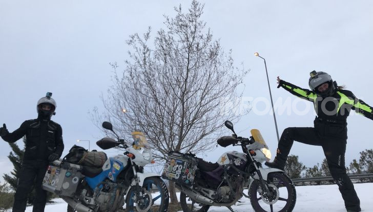 Turchia-Italia in moto per testare il valore degli pneumatici invernali - Foto 11 di 34